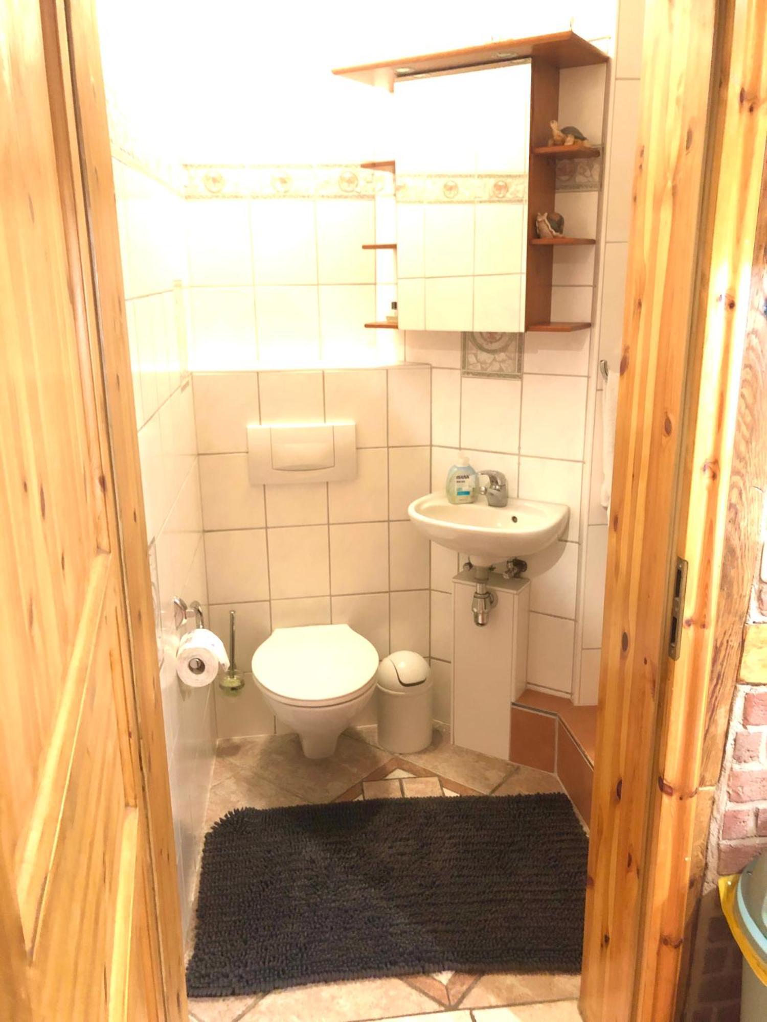 Altes Landhaus Oste, Klavier Appartement, 2 Zimmer Mit Kamin Hemmoor Buitenkant foto