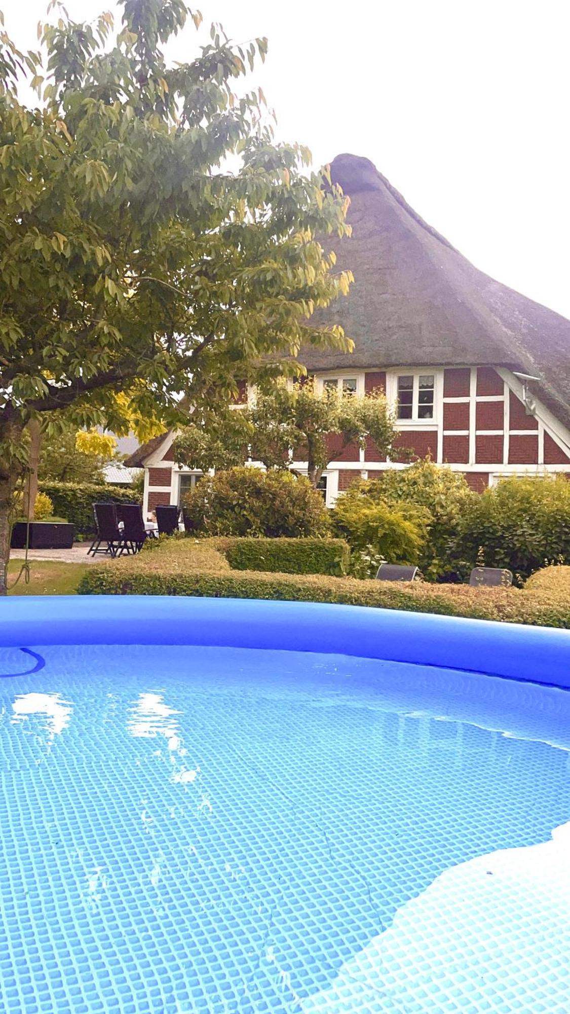 Altes Landhaus Oste, Klavier Appartement, 2 Zimmer Mit Kamin Hemmoor Buitenkant foto