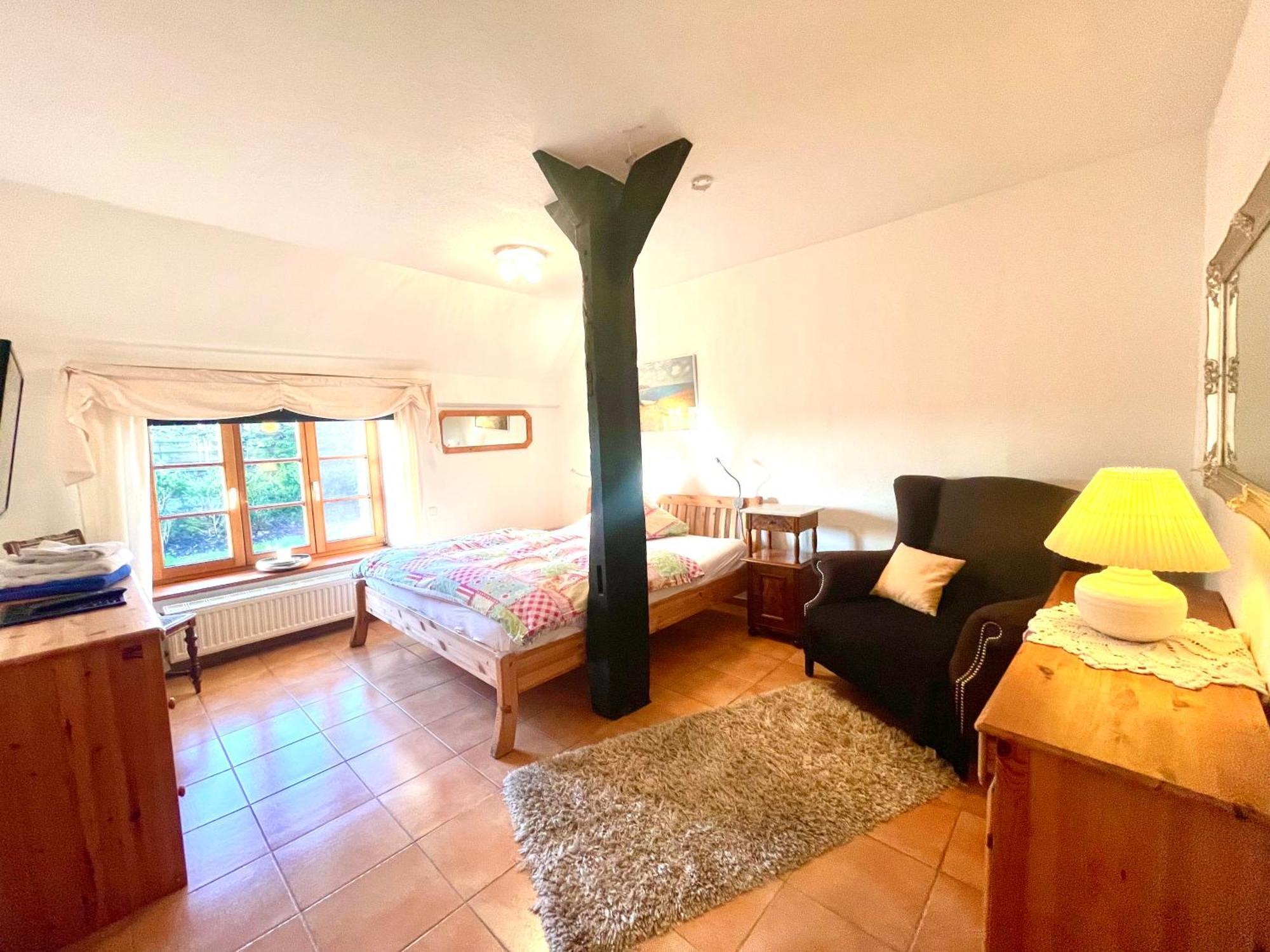 Altes Landhaus Oste, Klavier Appartement, 2 Zimmer Mit Kamin Hemmoor Buitenkant foto